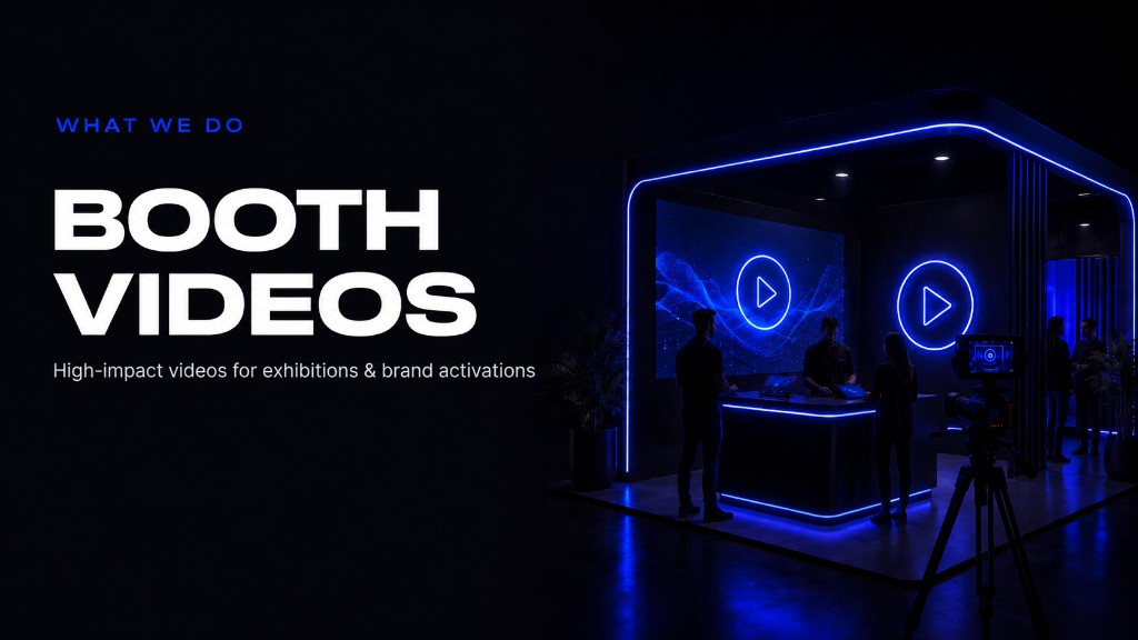 Booth Highlight Videos service illustration